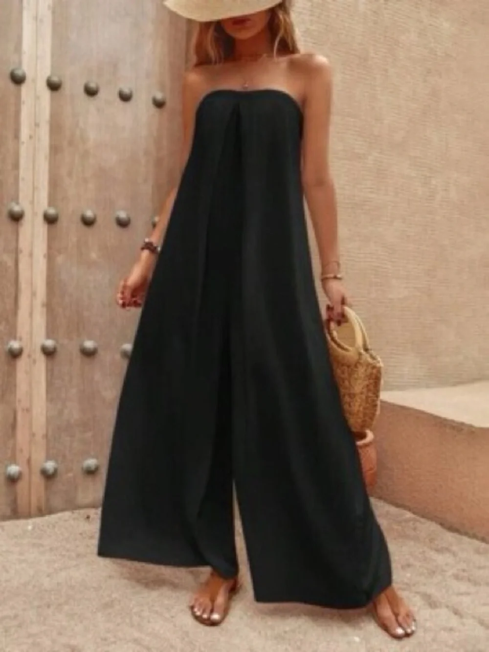 Zara linen blend jumpsuit - Picture 12 of 12